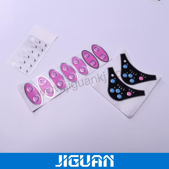 Waterproof Design Embossing Membrane Switch Graphic Overlay